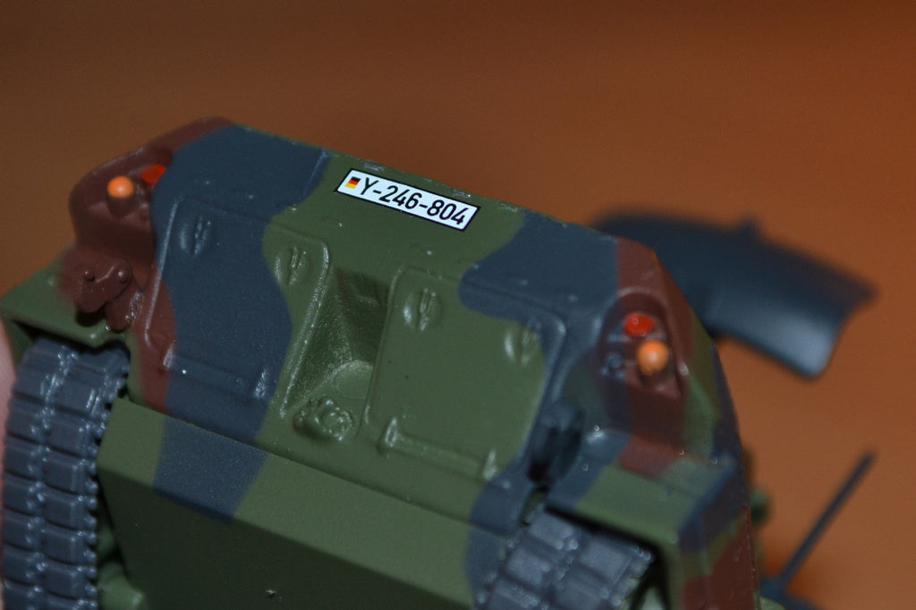 Tysk Pansarvagn 3SU Gepard Tysk (Flakpanzer) 1:72 Deagostini