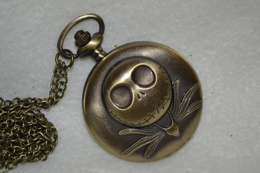 Skellington fr. The Nightmare Before Christmas Fickur (Quartz) Halsband Ny