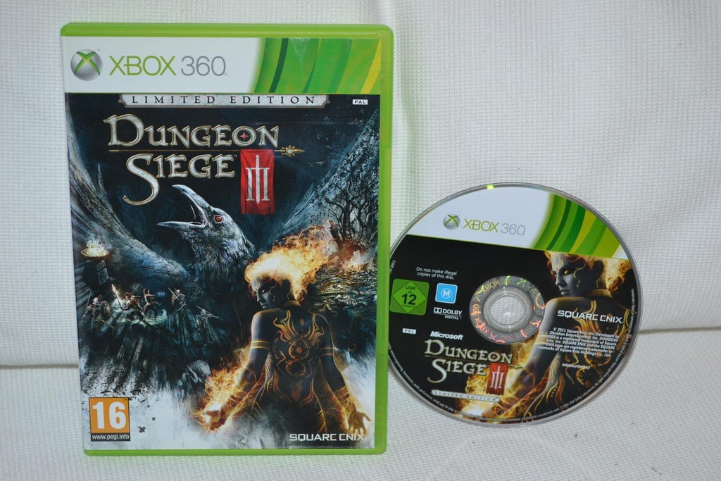 Dungeon Siege III: Limited Edition (Utan Manual) Xbox 360 Fint Skick