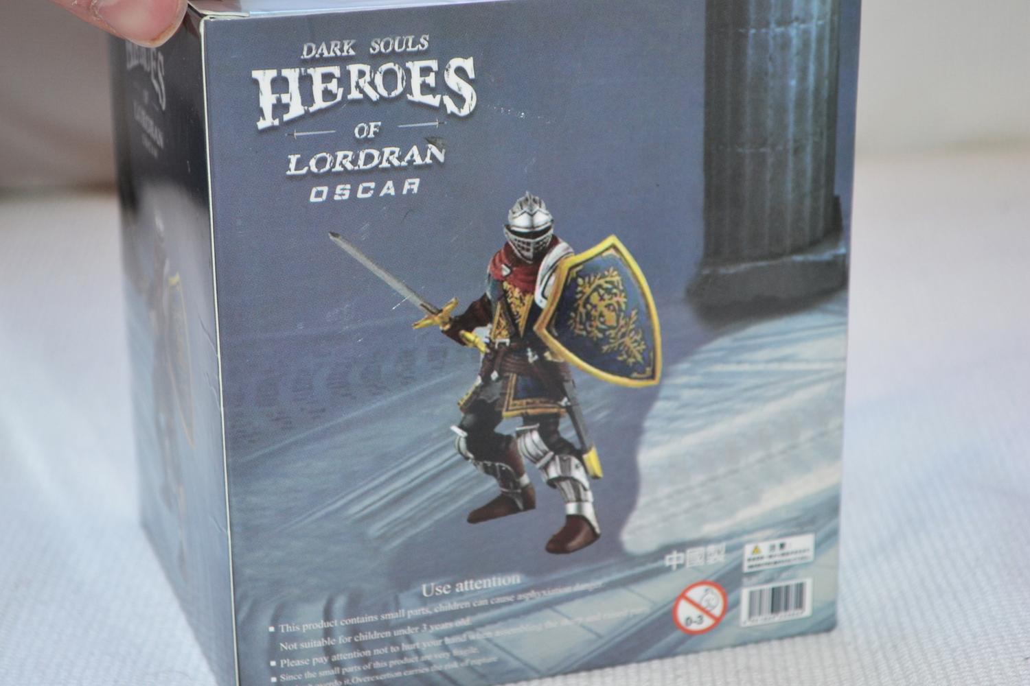 Oscar Hero of Lordran fr. Dark Souls Figur 8cm (I Box Bandai) Ny