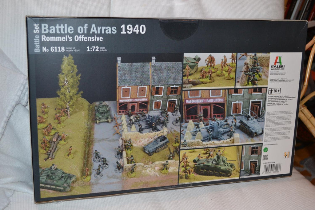 Battle of Arras Rommels Offensive 1940 1:72 Italeri Battle Set 6118 Ny