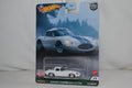Jaguar Lightweight E-Type Vit 1:64 Hot Wheels PREMIUM (British Auto Mix) 7cm Ny