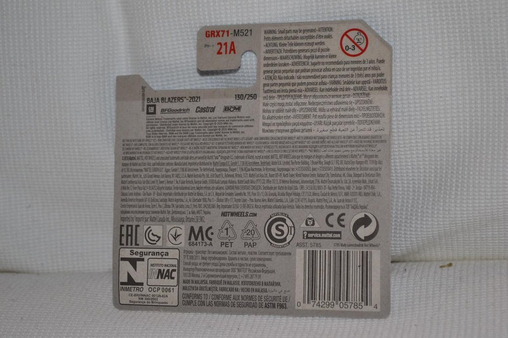 Big-Air Bel-Air Röd 1:64 Hot Wheels 2021 7cm Ny