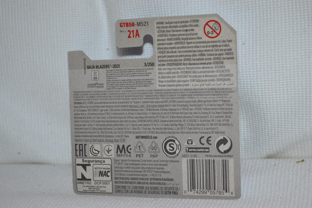 1970 Dodge Power Wagon Orange 1:64 Hot Wheels 2021 7cm Ny