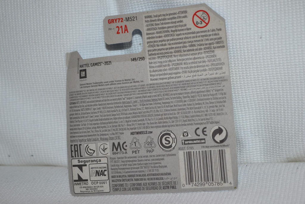 2010 Pro Stock Camaro Gul 1:64 Hot Wheels 2021 7cm Ny