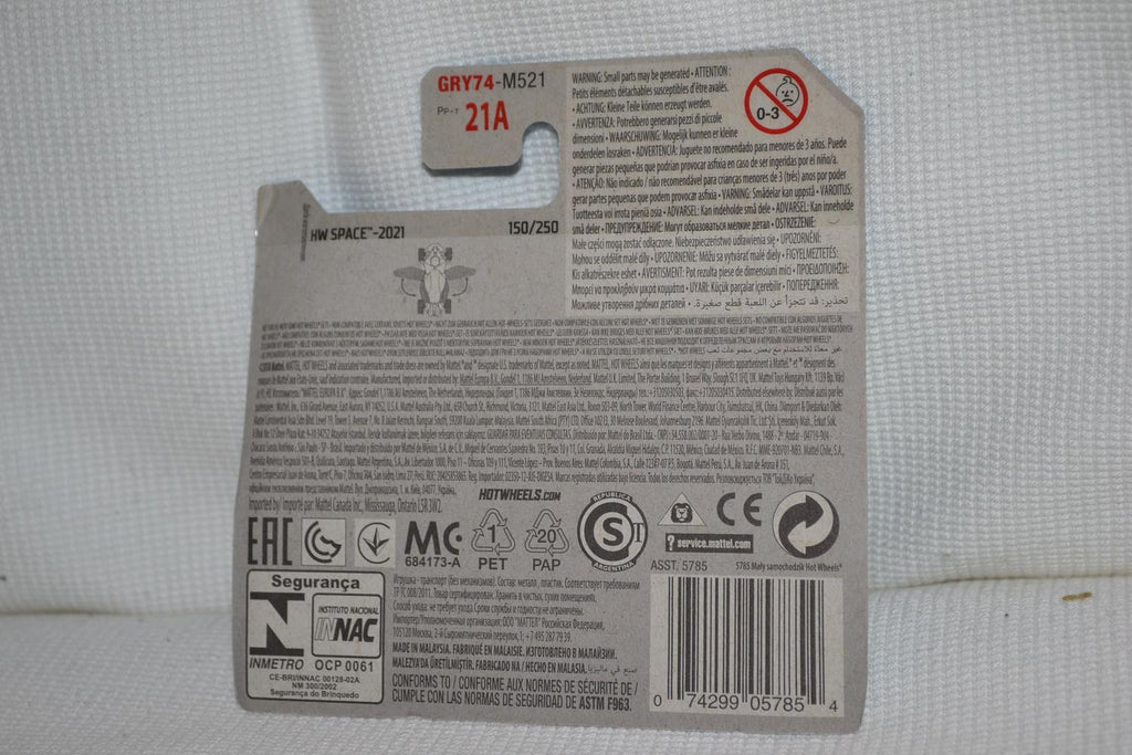 Airuption Turkos Rymdfarkost 1:64 Hot Wheels 2021 7cm Ny