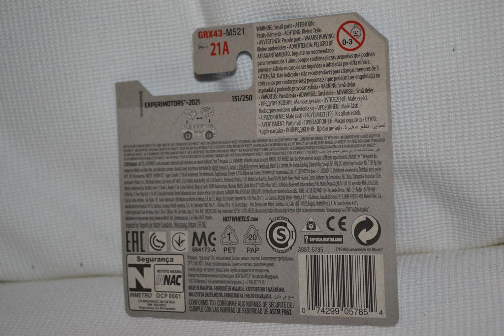 Custom Small Block Röd Lego 1:64 Hot Wheels 2021 7cm Ny