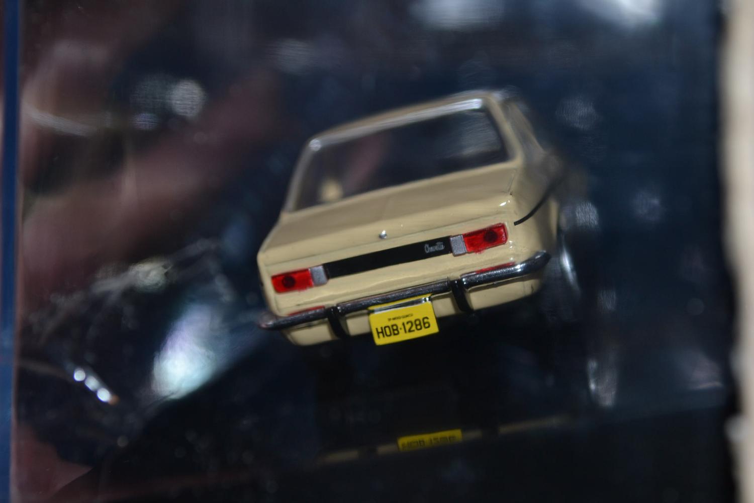 Chevrolet Chevette SL Beige 1976 1:43 DeAgostini 9cm Ny
