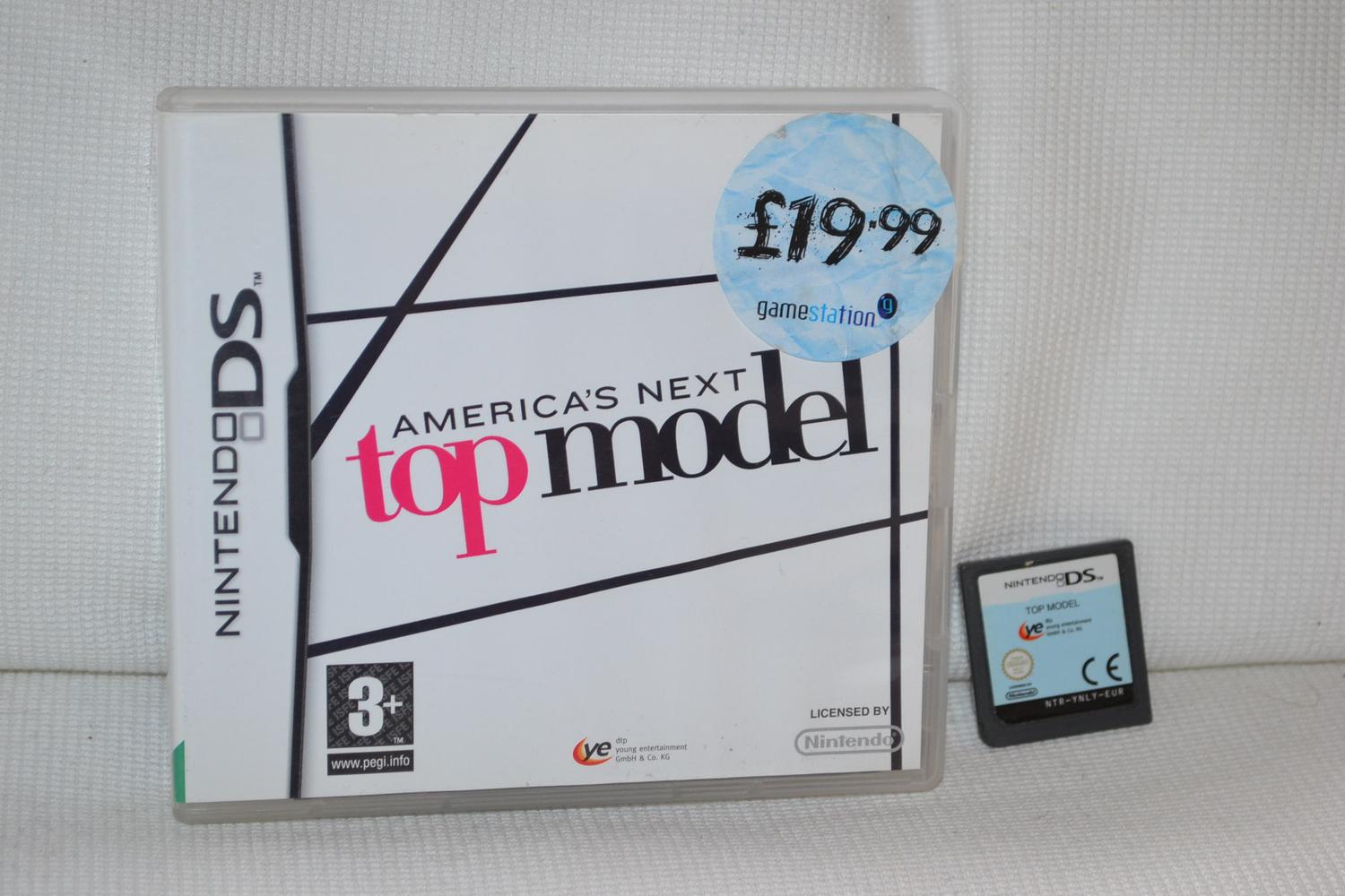Americas Next Top Model NDS Nintendo DS (Utan Manual) Fint Skick