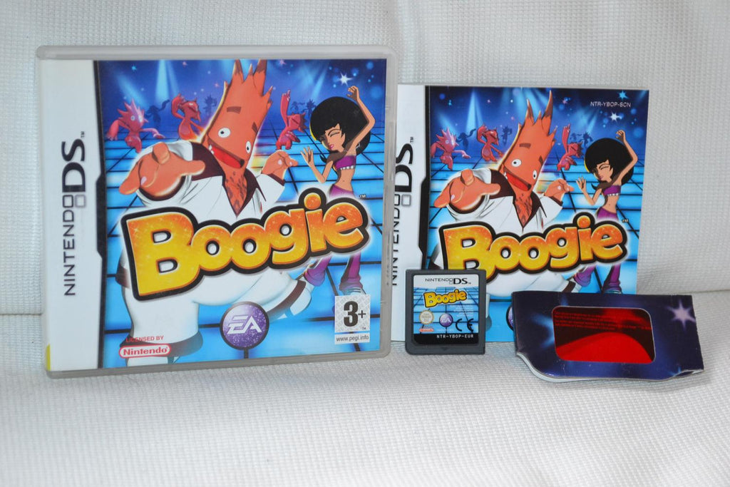 Boogie NDS Nintendo DS Komplett m. 3D GLASÖGON Fint Skick