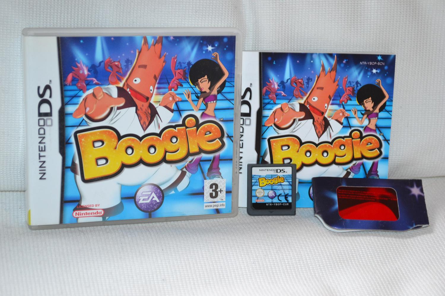 Boogie NDS Nintendo DS Komplett m. 3D GLASÖGON Fint Skick