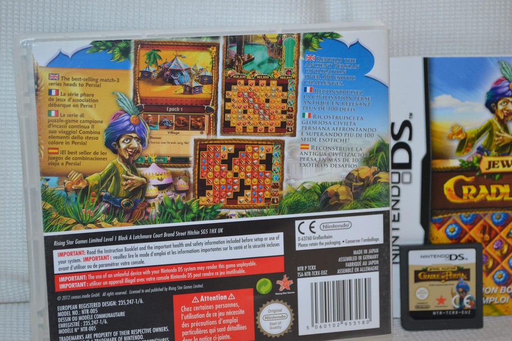 Jewel Master Cradle Of Persia NDS Nintendo DS Komplett Fint Skick