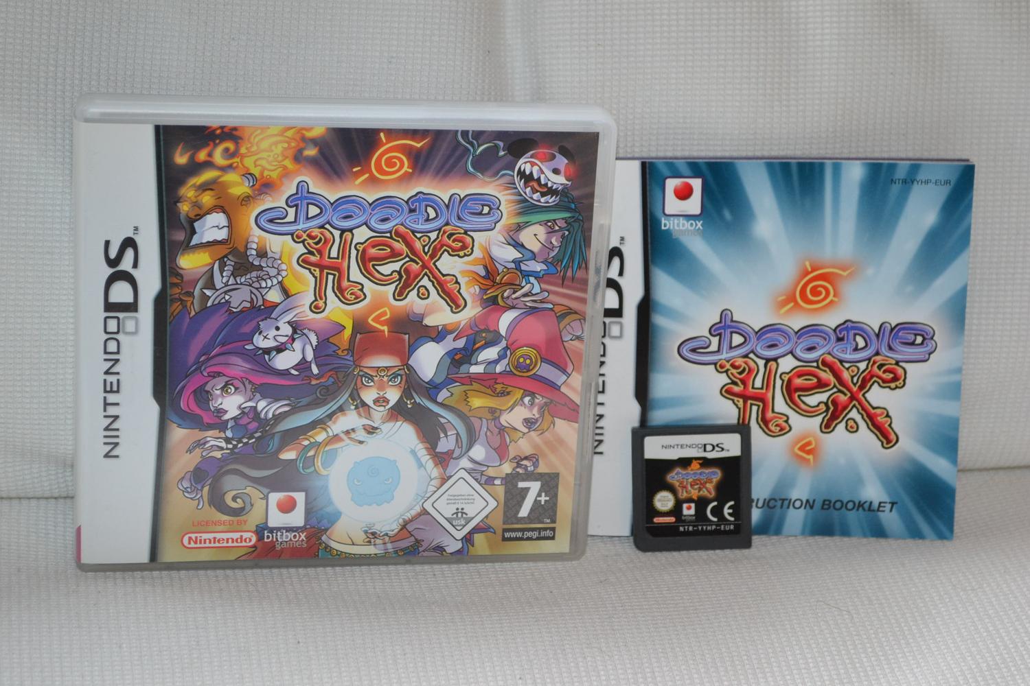 Doodle Hex NDS Nintendo DS Komplett Fint Skick