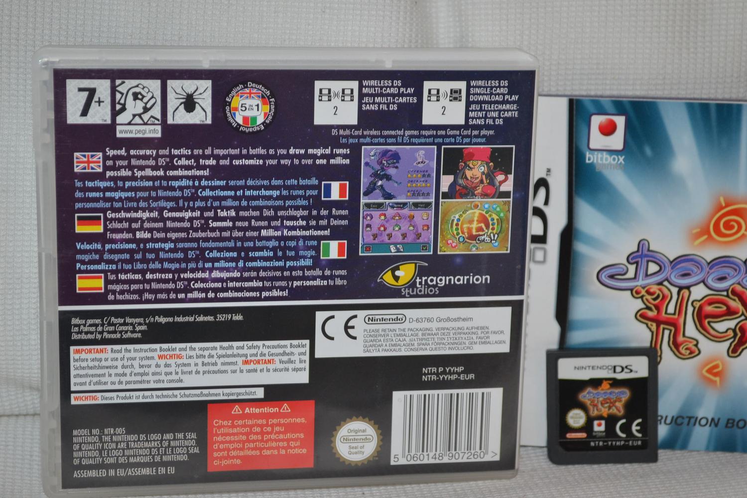 Doodle Hex NDS Nintendo DS Komplett Fint Skick