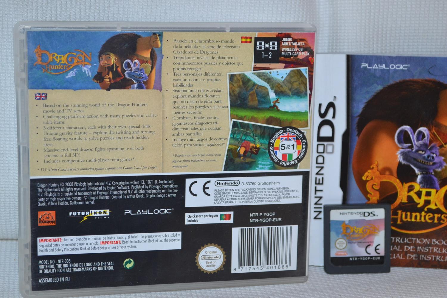 Dragon Hunters NDS Nintendo DS Komplett Fint Skick