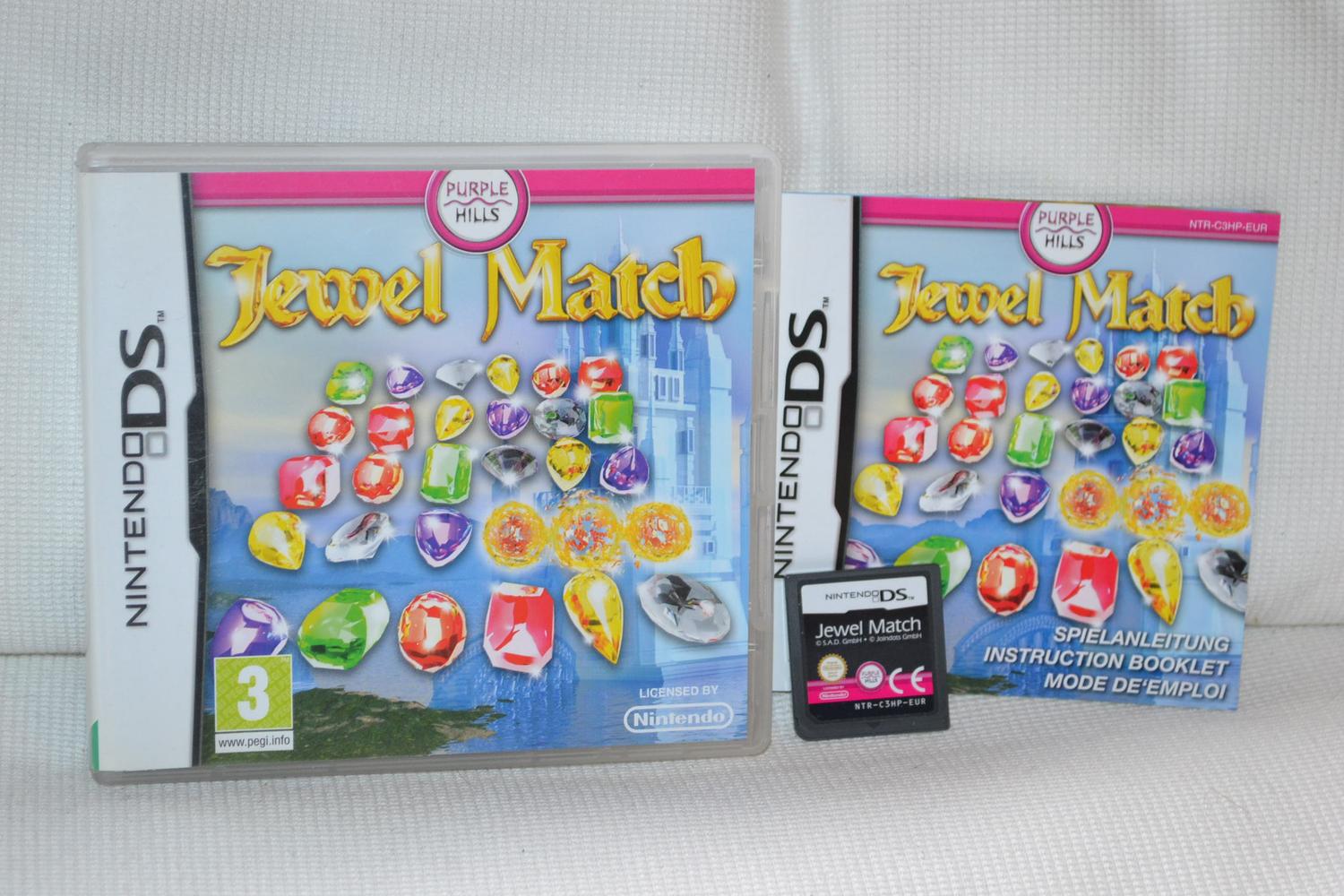 Jewel Match NDS Nintendo DS Komplett Fint Skick