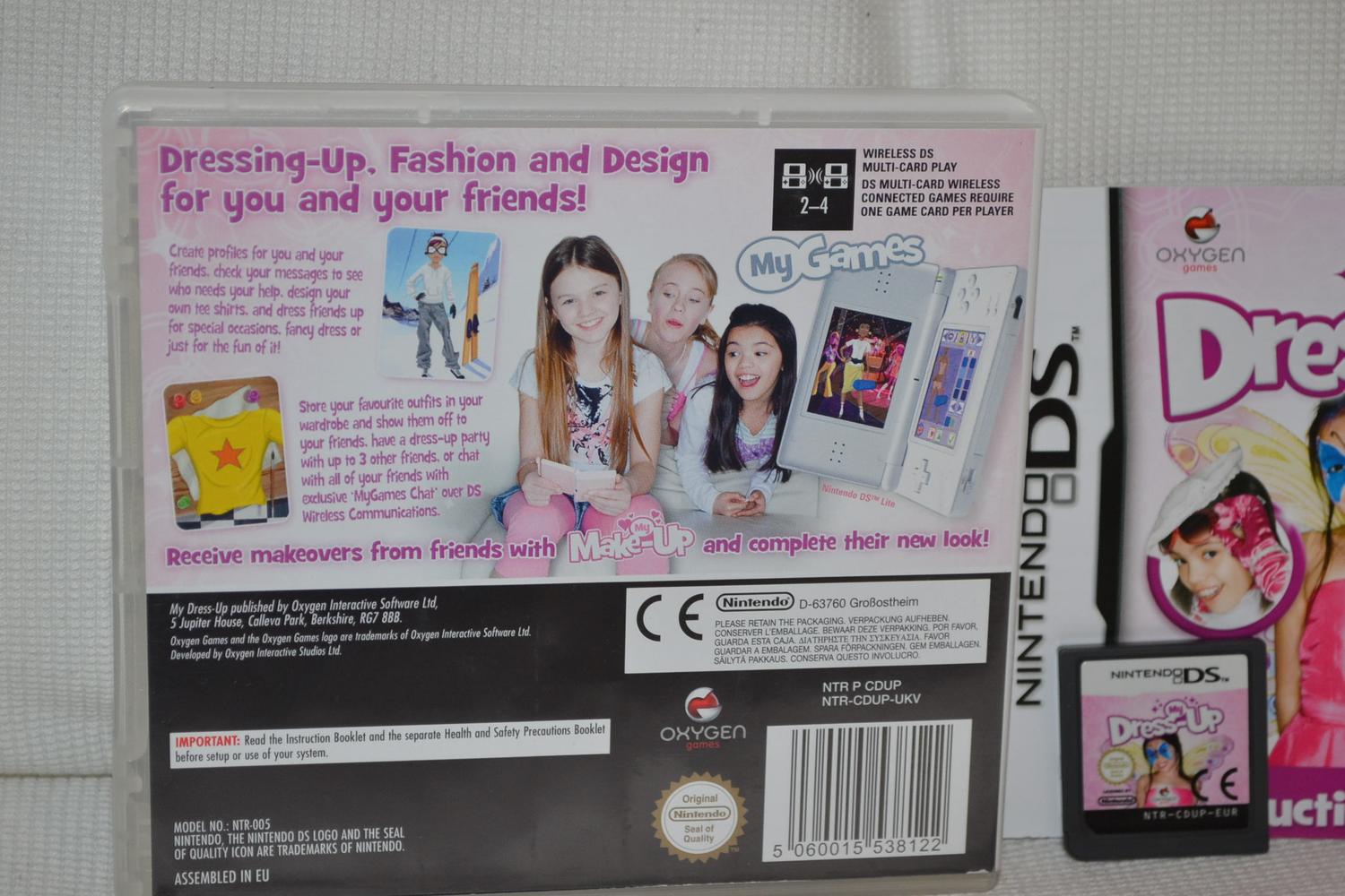 My Dress-Up NDS Nintendo DS Komplett Fint Skick