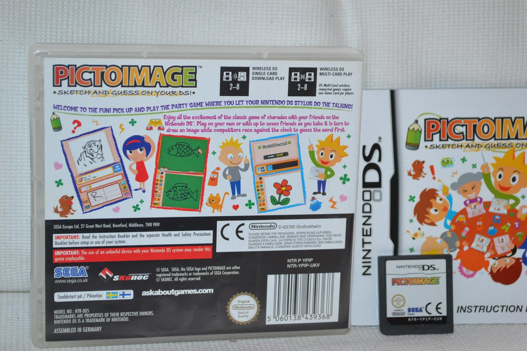 Pictoimage Picto image NDS Nintendo DS Komplett Fint Skick