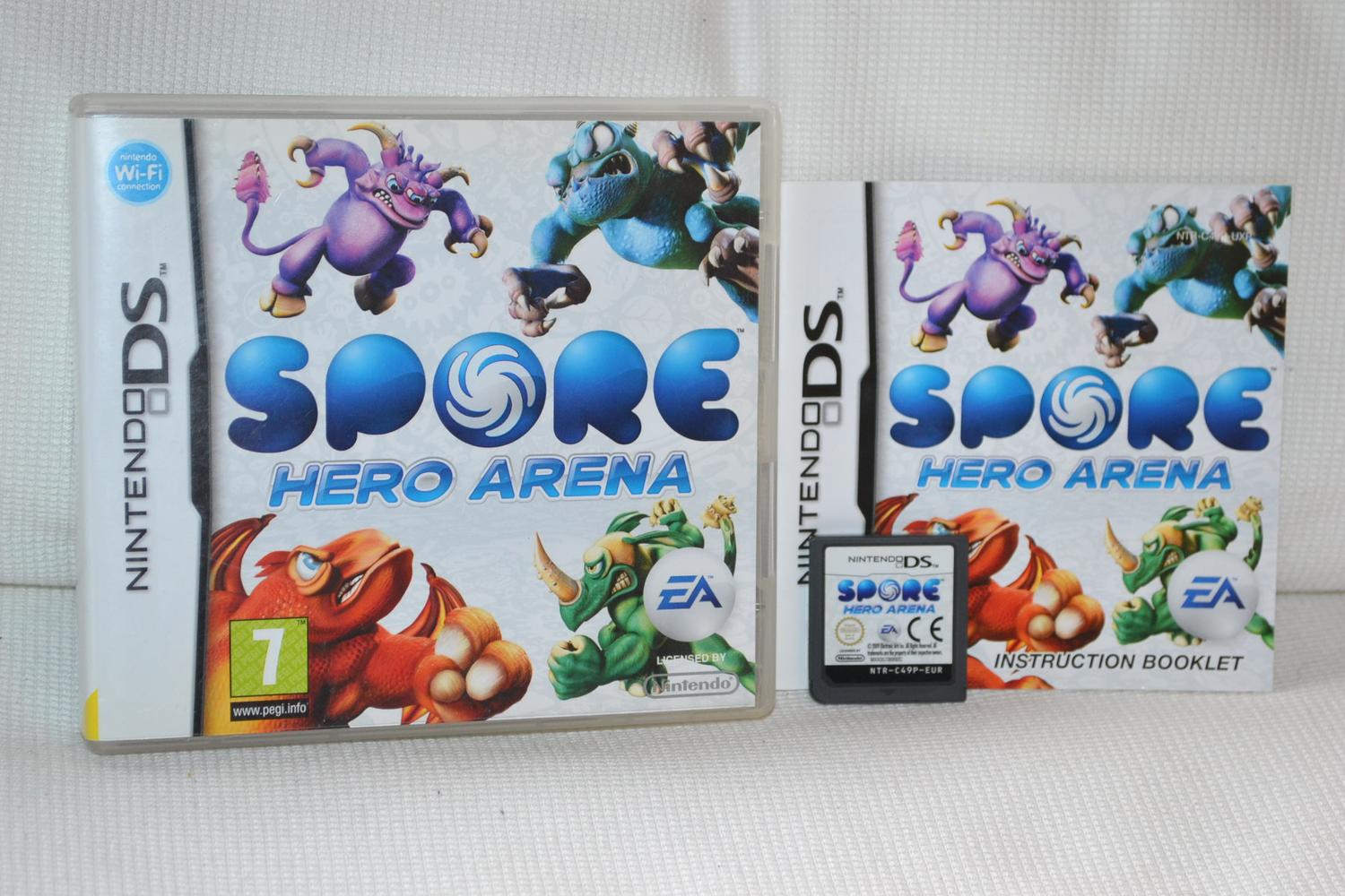 Spore Hero Arena NDS Nintendo DS Komplett Fint Skick
