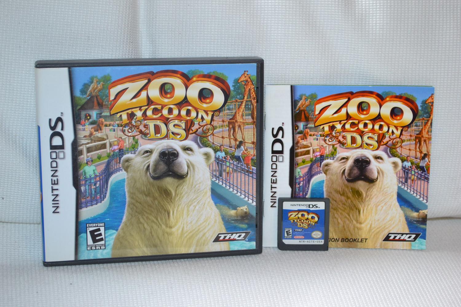 Zoo Tycoon NDS Nintendo DS NTSC Komplett Fint Skick