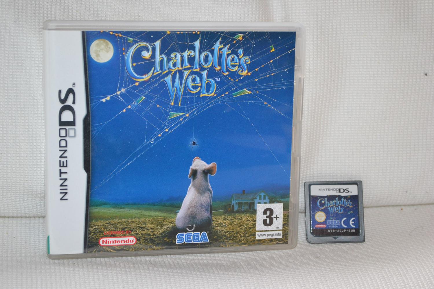 Charlottes Web NDS Nintendo DS (Utan Manual) Fint Skick