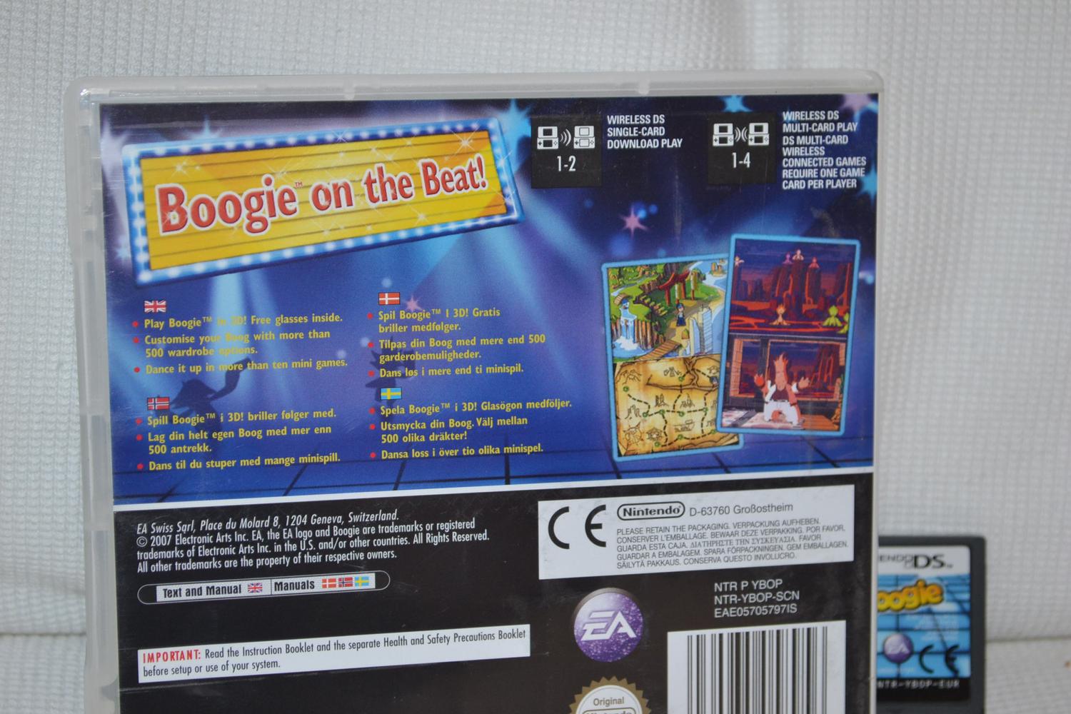 Boogie NDS Nintendo DS (Utan manual) Fint Skick