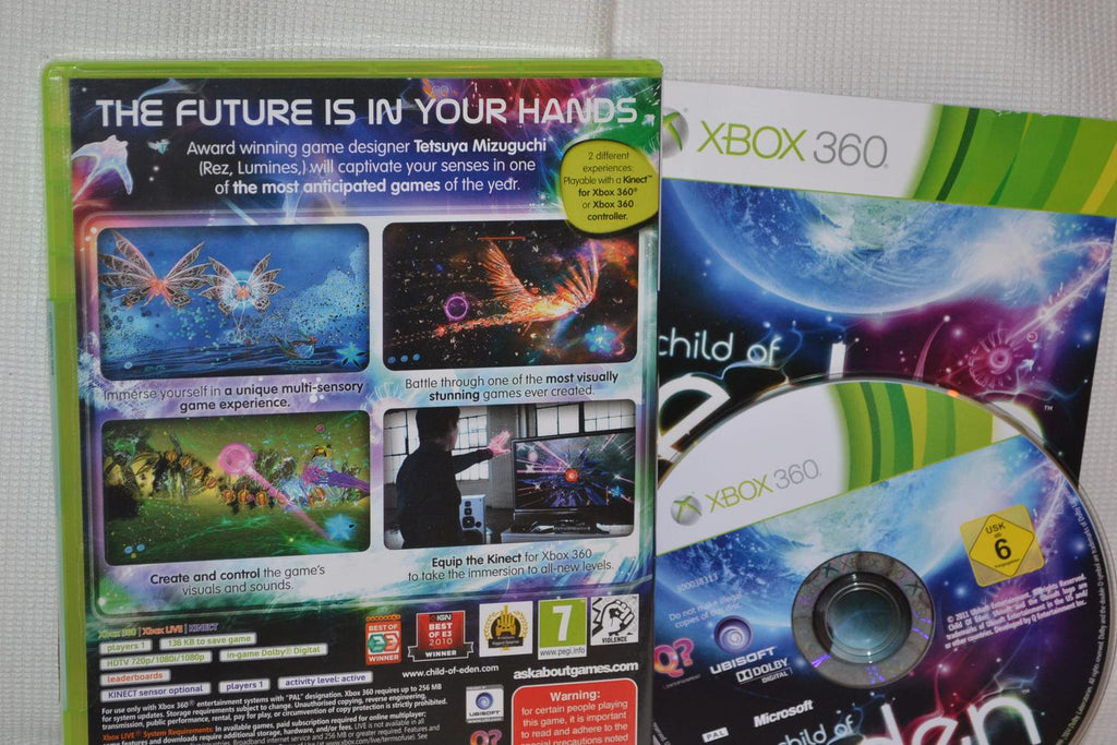 Child of Eden - Kinect Compatible Xbox 360 Komplett Fint Skick