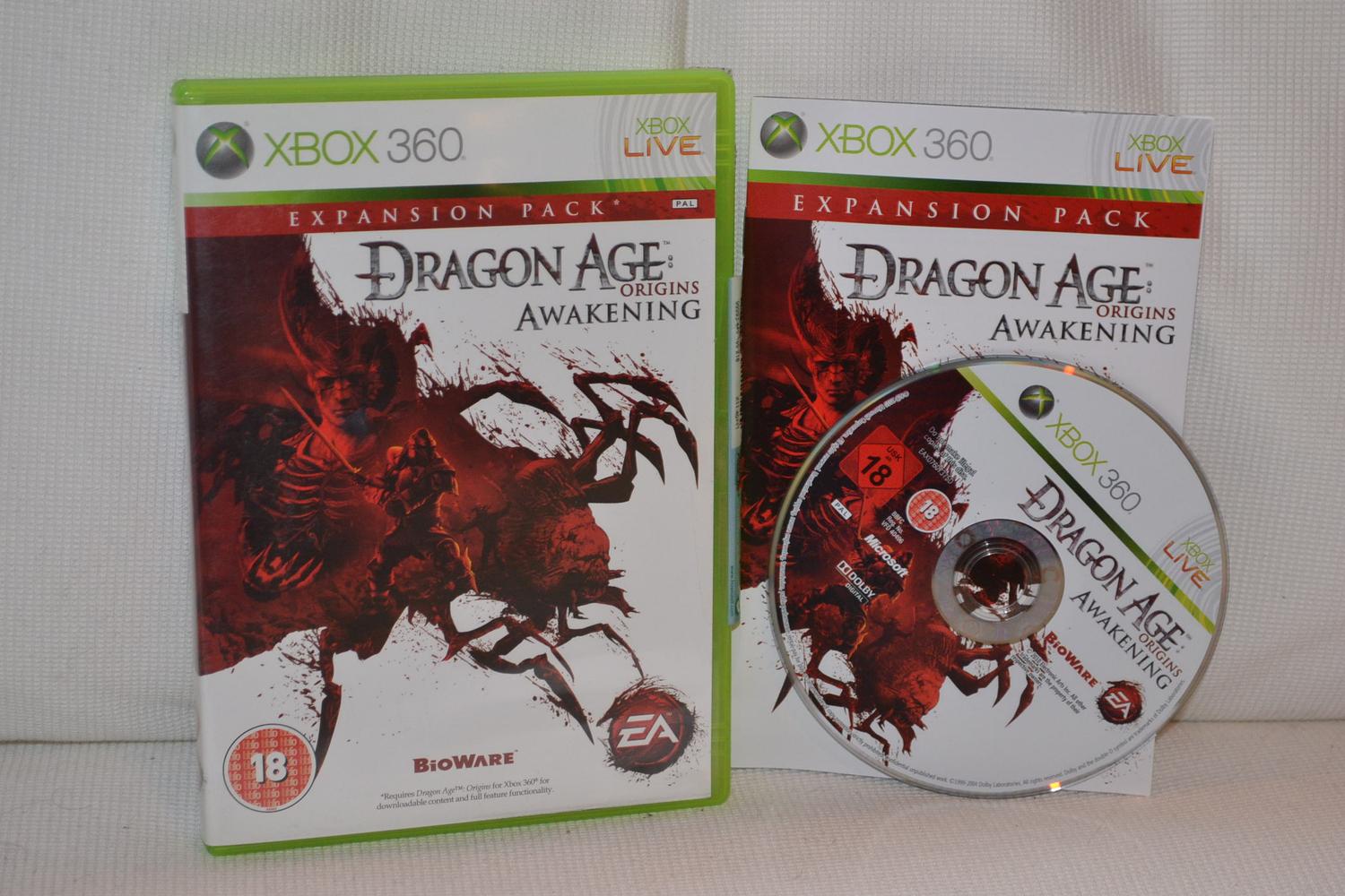 Dragon Age Origins: Awakening Expansion Pack Xbox 360 Komplett Fint Skick