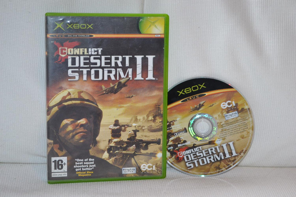 Conflict: Desert Storm II 2 XBOX (Utan Manual) Fint Skick