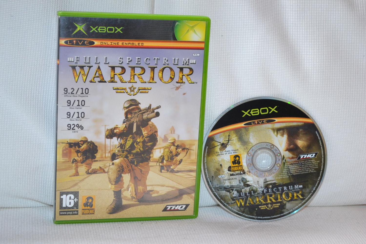 Full Spectrum Warrior XBOX (Utan Manual) Fint Skick