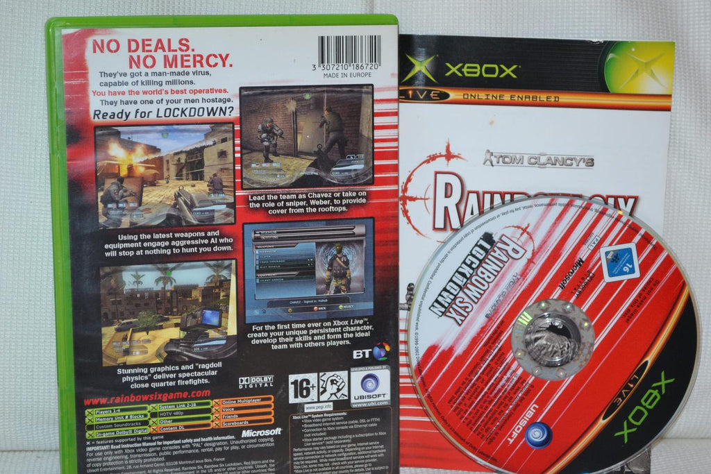 Tom Clancys Rainbow Six: Lockdown XBOX Komplett Fint Skick