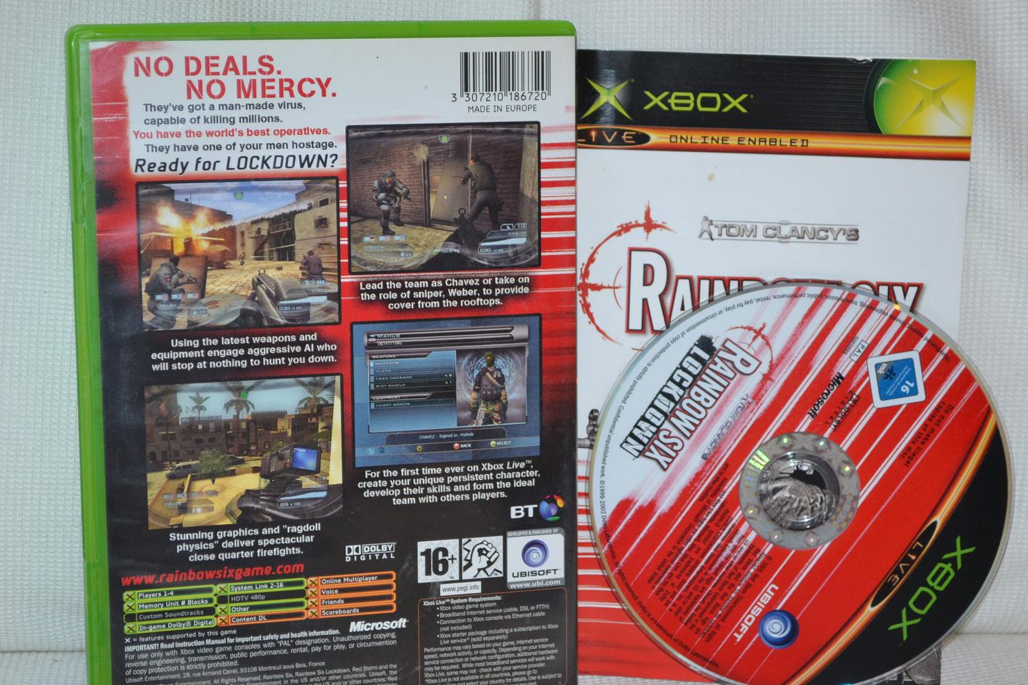 Tom Clancys Rainbow Six: Lockdown XBOX Komplett Fint Skick