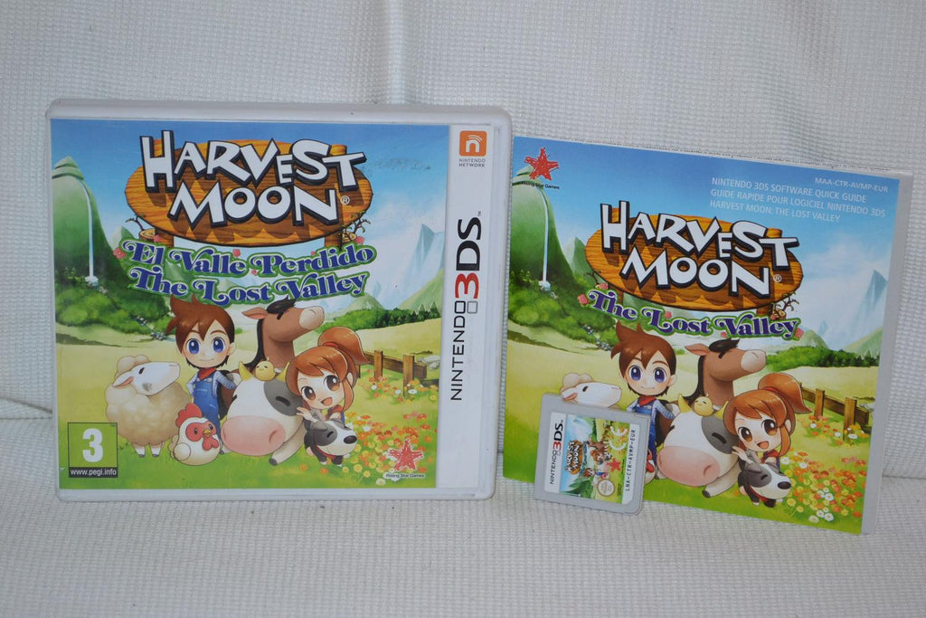 Harvest Moon The Lost Valley 3DS Nintendo Komplett Fint Skick
