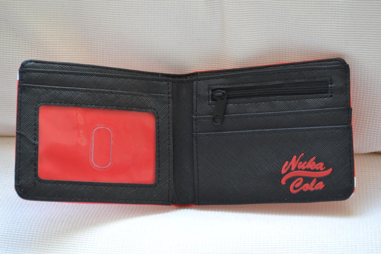 Nuka Cola Röd Fallout Börs Plånbok (11*9cm) Ny