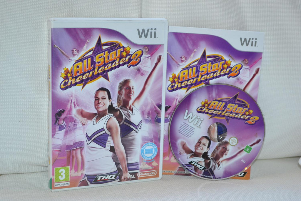 All Star Cheerleader 2 Nintendo Wii Komplett Fint Skick