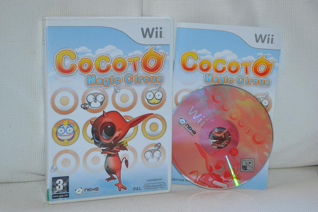 Cocoto Magic Circus Nintendo Wii Komplett Fint Skick