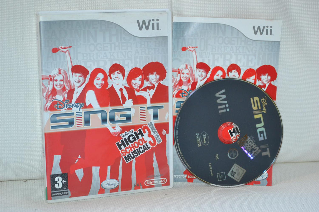 Disney Sing It: High School Musical 3 Senior Year Nintendo Wii Komplett F