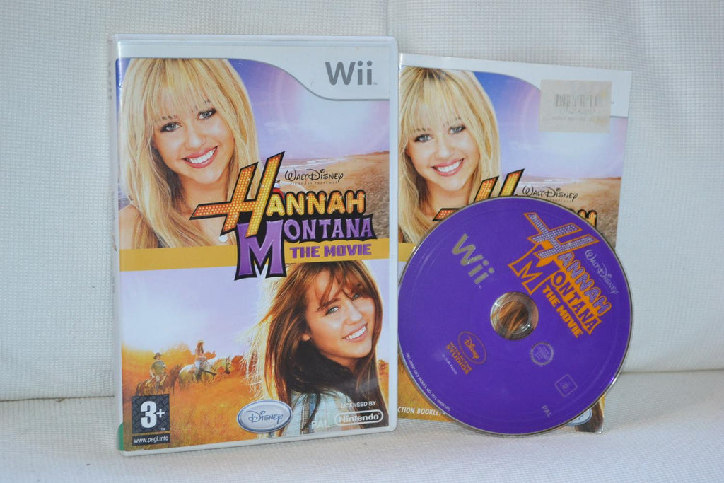 Hannah Montana: The Movie Game Nintendo Wii Komplett Fint Skick