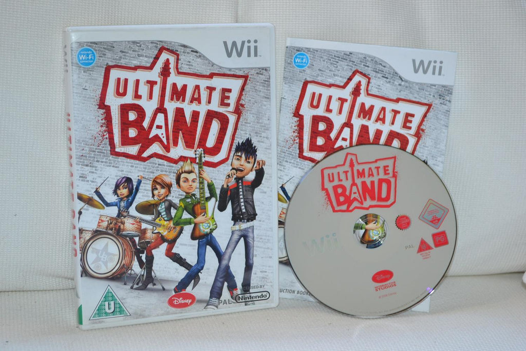 Ultimate Band Nintendo Wii Komplett Fint Skick