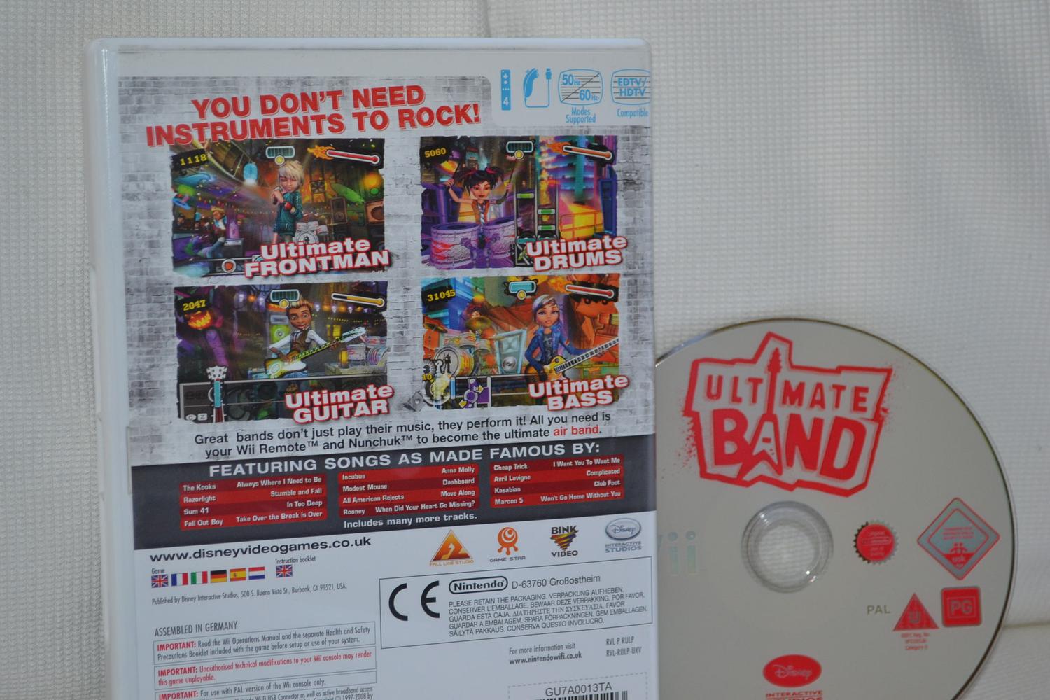 Ultimate Band Nintendo Wii (Utan Manual) Fint Skick