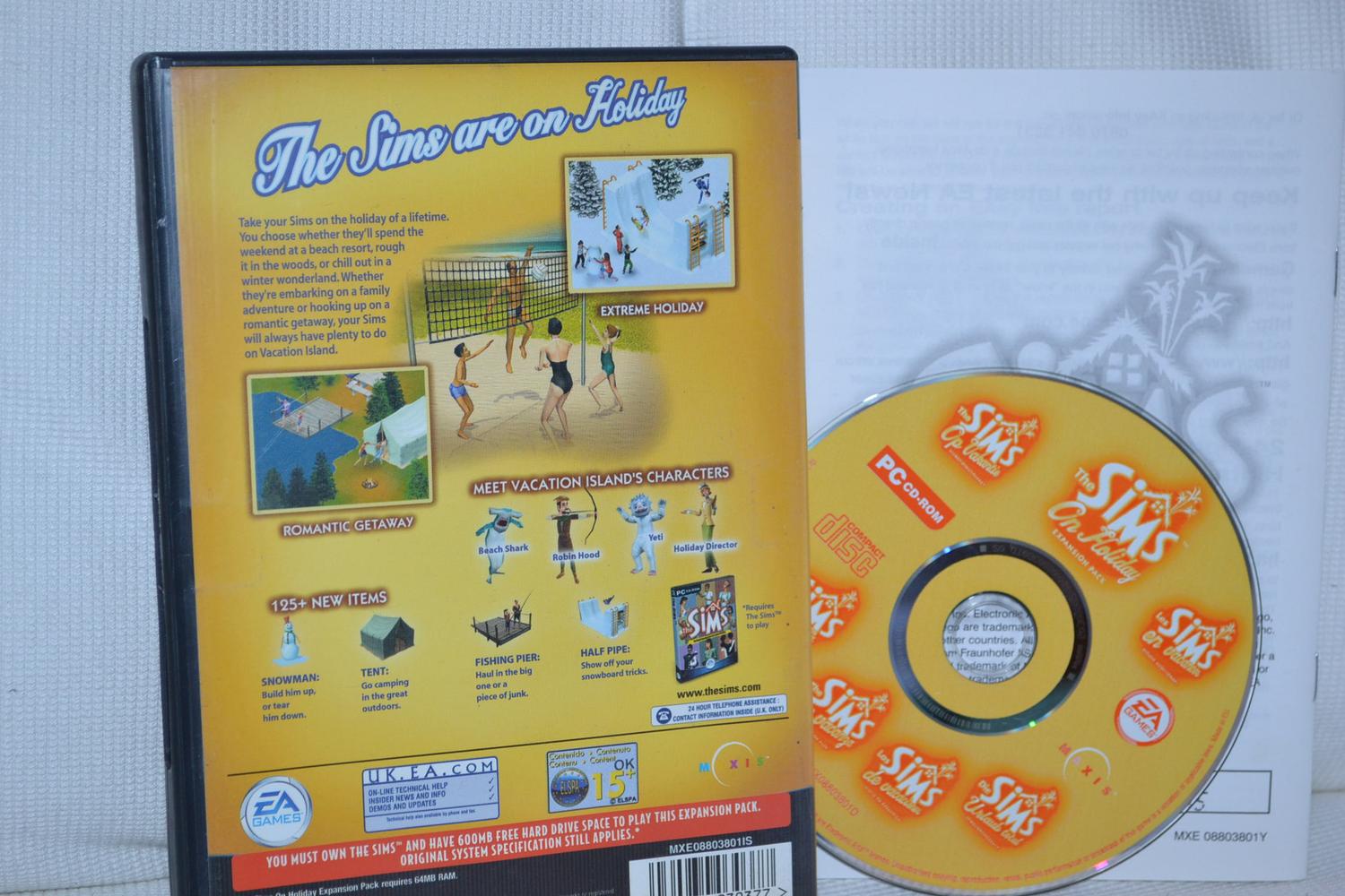 The Sims: On Holiday Expansion Pack PC Dator Fint Skick