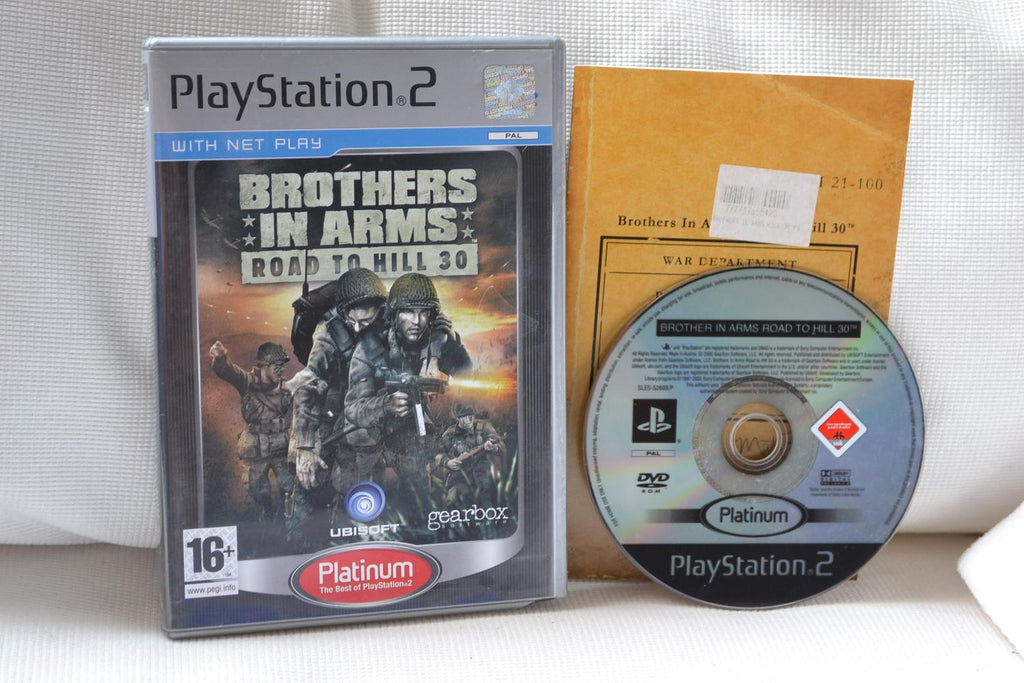 Brothers in Arms Road To Hill 30 PS2 Komplett (Platinium) Fint Skick