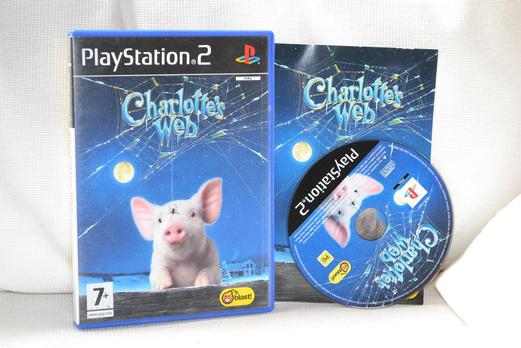 Charlottes Web PS2 Playstation 2 Komplett Fint Skick
