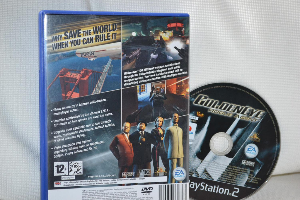 GoldenEye: Rogue Agent PS2 Playstation 2 (Utan Manual) Fint Skick