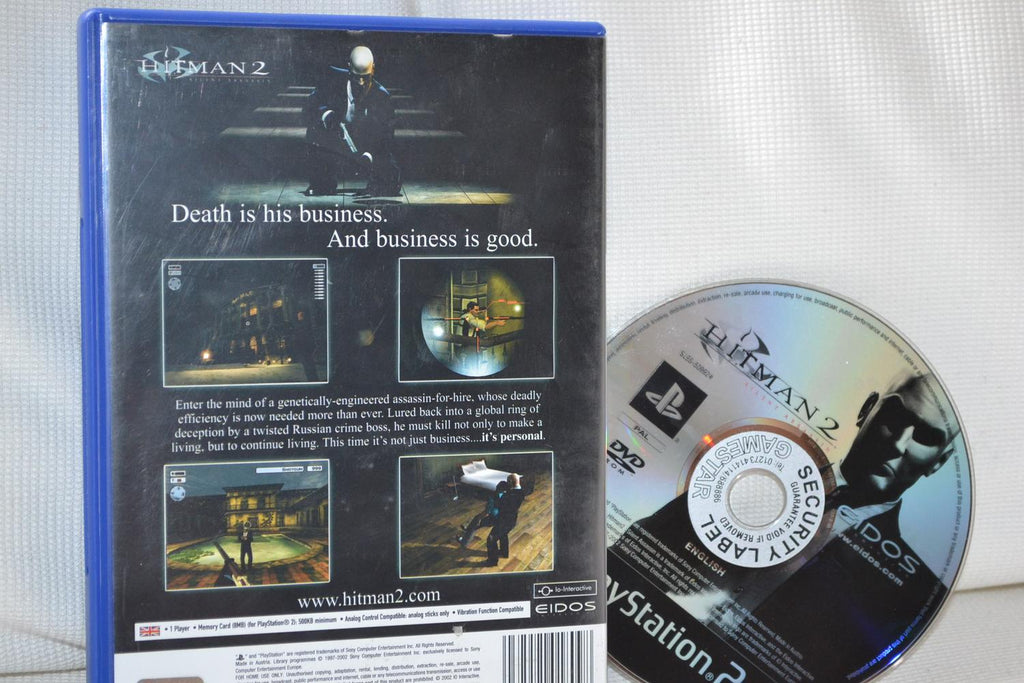 Hitman 2: Silent Assassin PS2 Playstation 2 (Utan Manual) Fint Skick