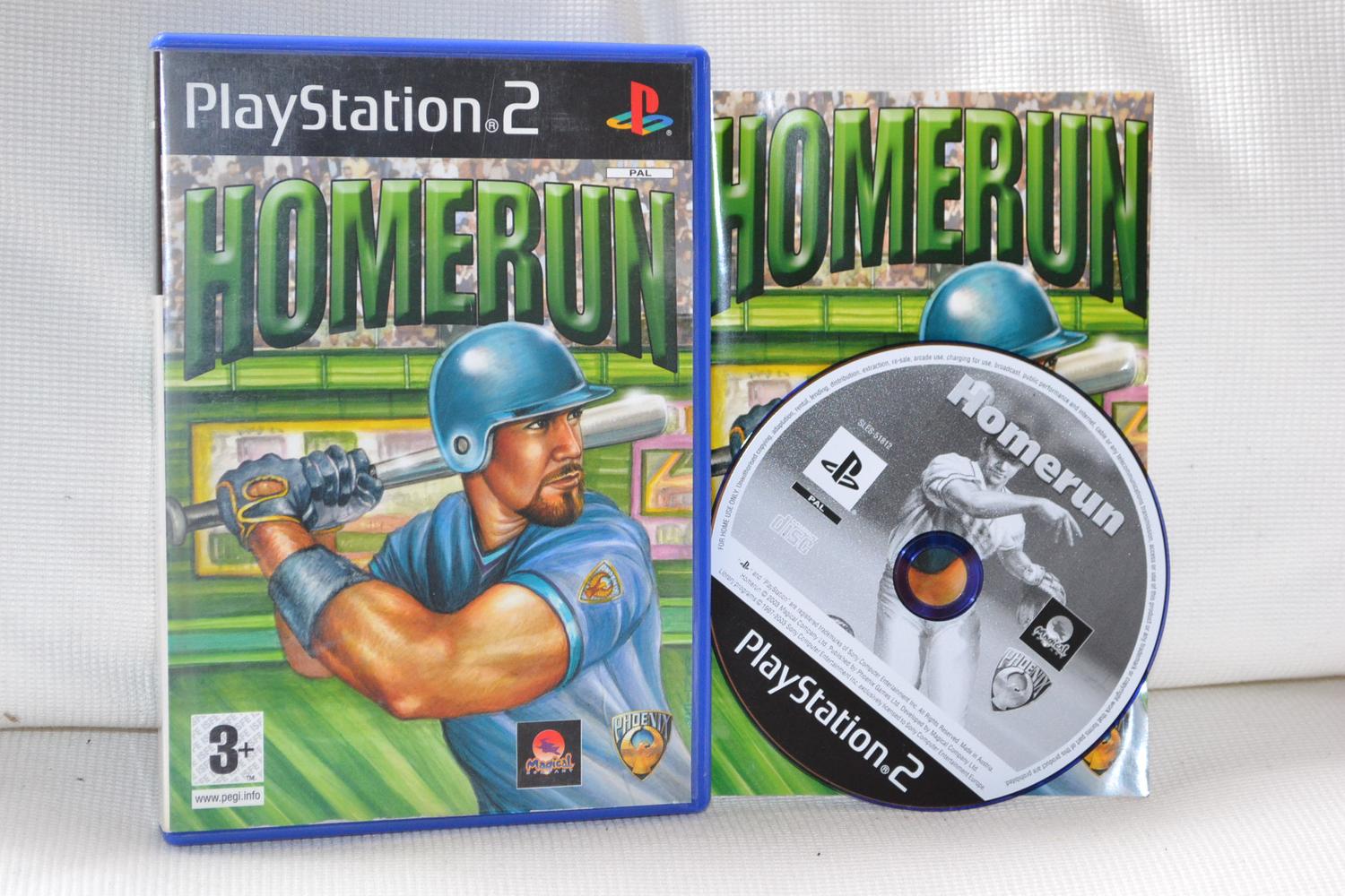 Homerun Baseball PS2 Playstation 2 Komplett Fint Skick
