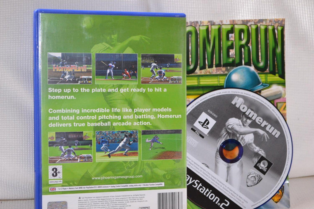 Homerun Baseball PS2 Playstation 2 Komplett Fint Skick