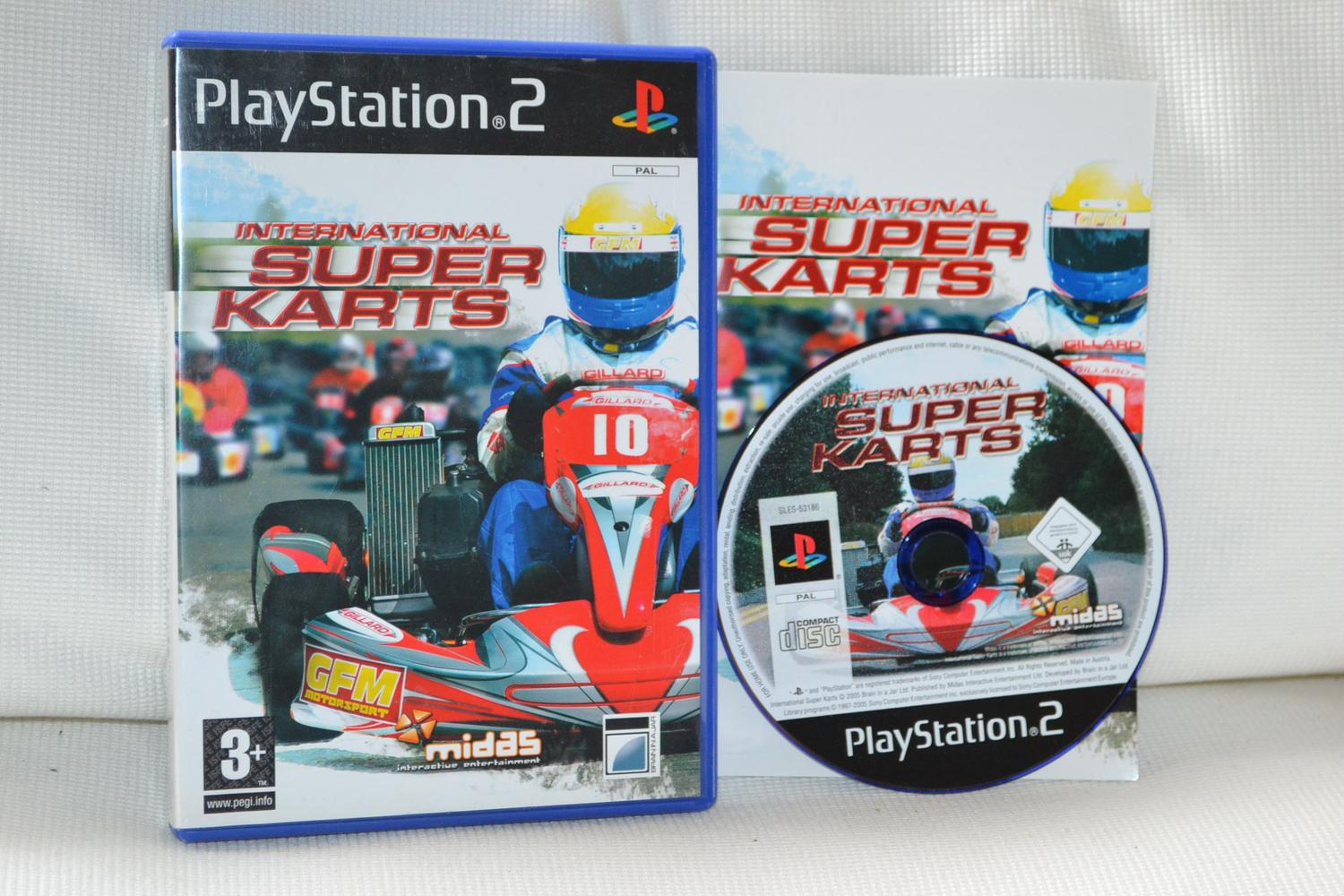 International Super Karts PS2 Playstation 2 Komplett Fint Skick