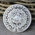 Aztec Mayan 2012 Kalender Mynt USA Silverplätering Ny