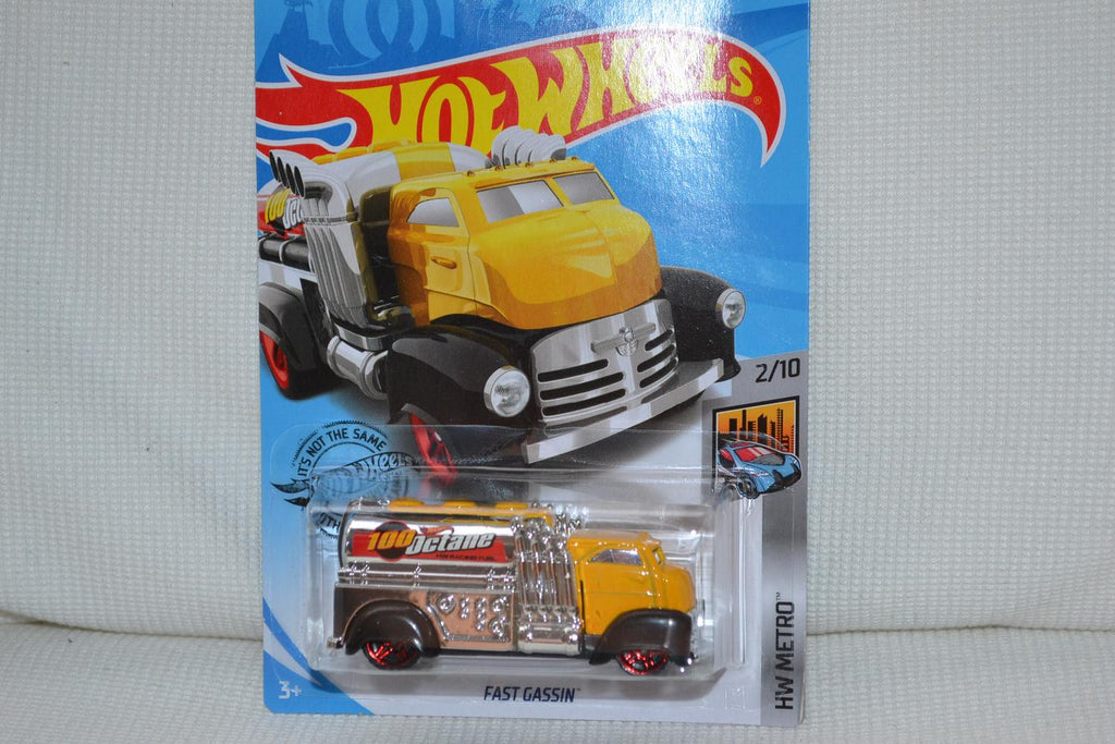 Fast Gassin Tankbil 1:64 Hot Wheels (USA Long card 2018) Ny